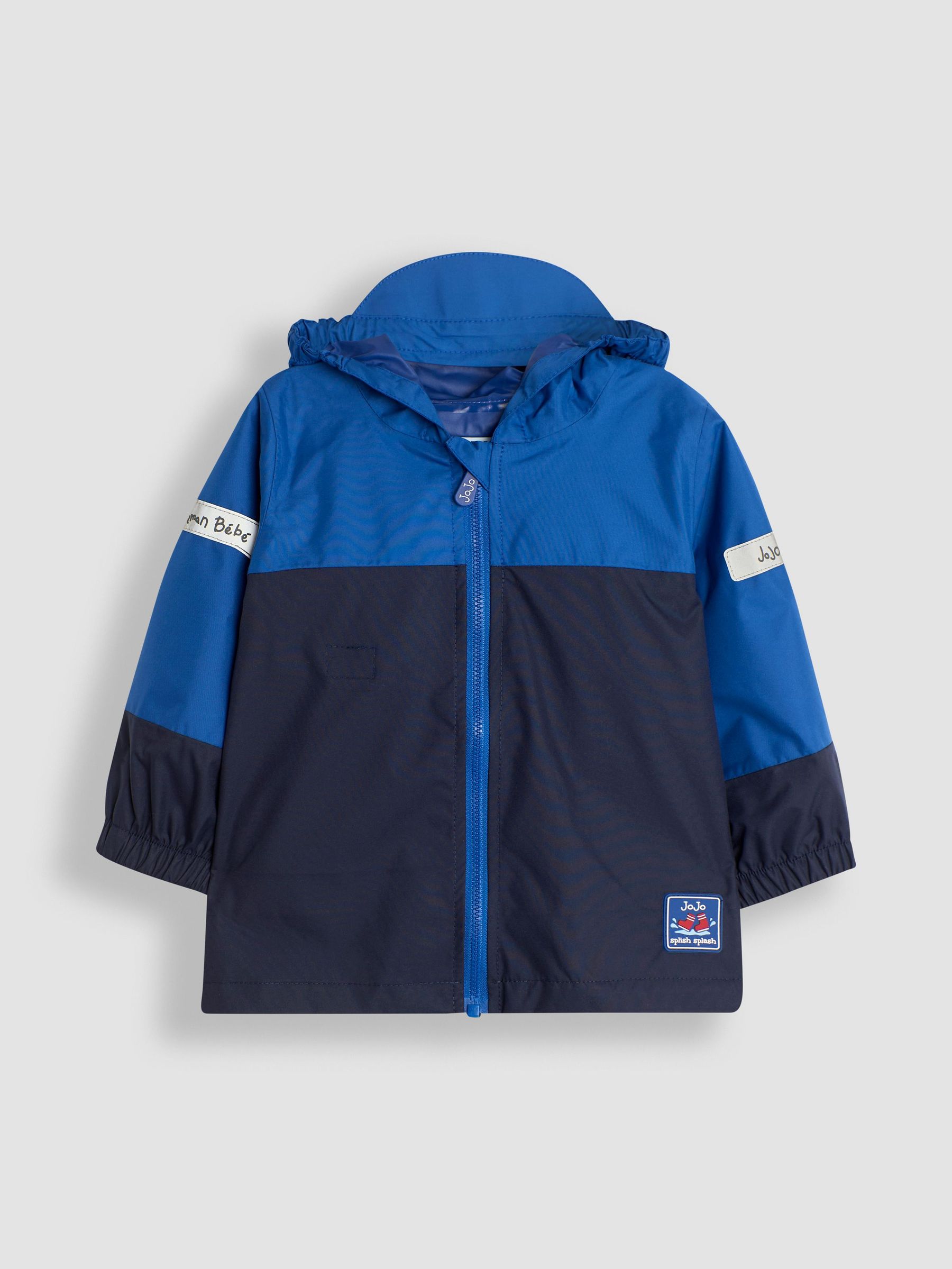 Navy Cobalt Pack-Away Rain Jacket (B20497) | £32.50 - £34.50