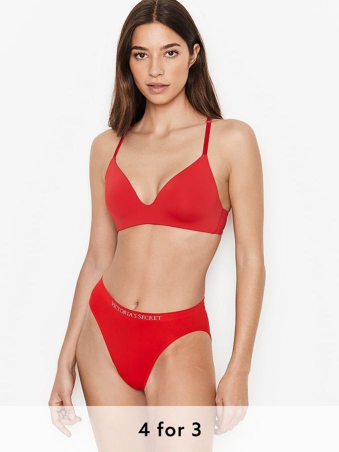Red Lipstick Brief Knickers (B22502) | £9