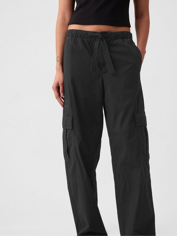 Black Cargo Easy Trousers (B23081) | £30