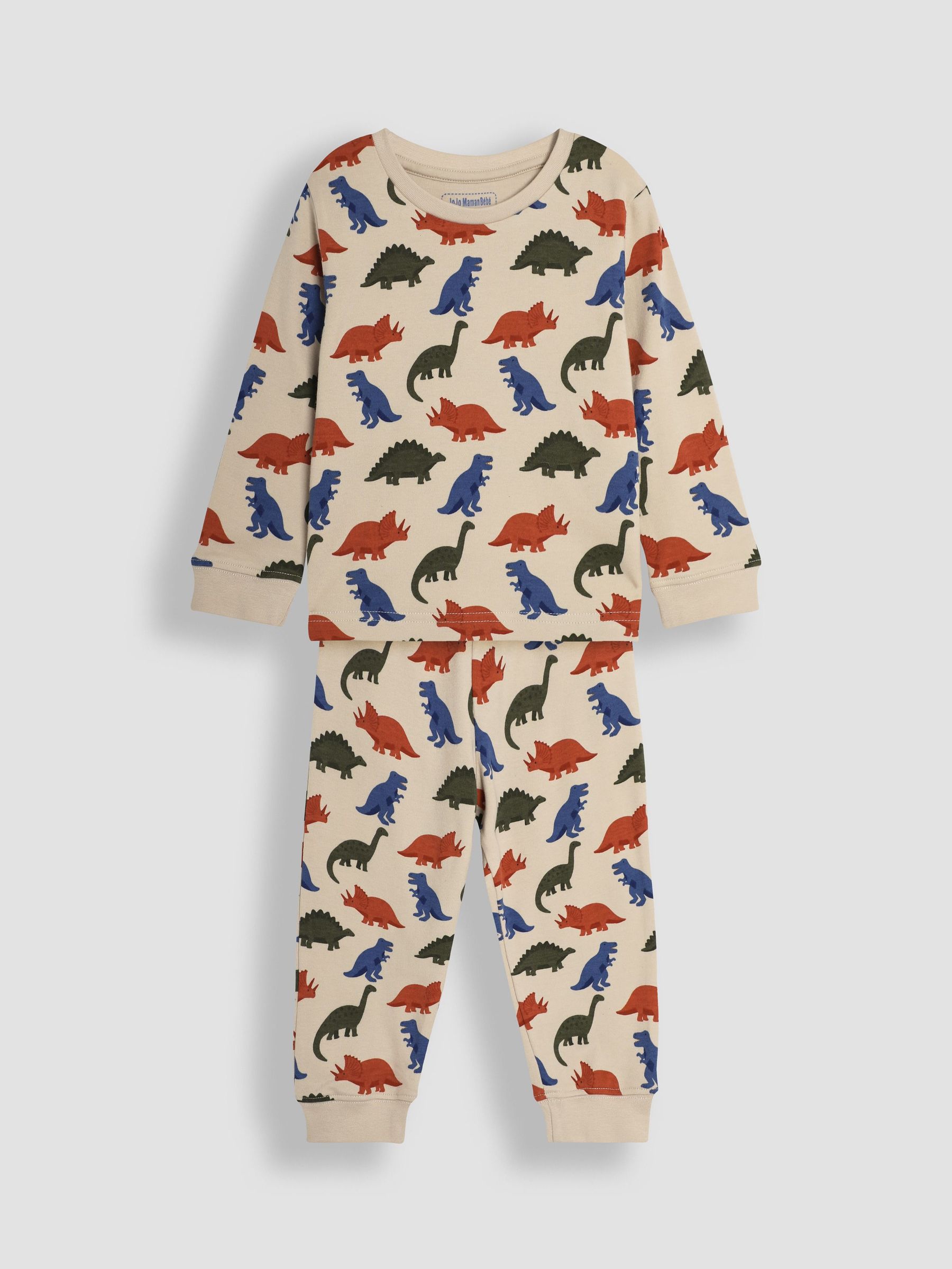 Stone Dino Jersey Pyjamas (B25602) | £19
