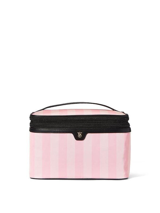 Iconic Stripe Pink Makeup Bag (B26069) | £45