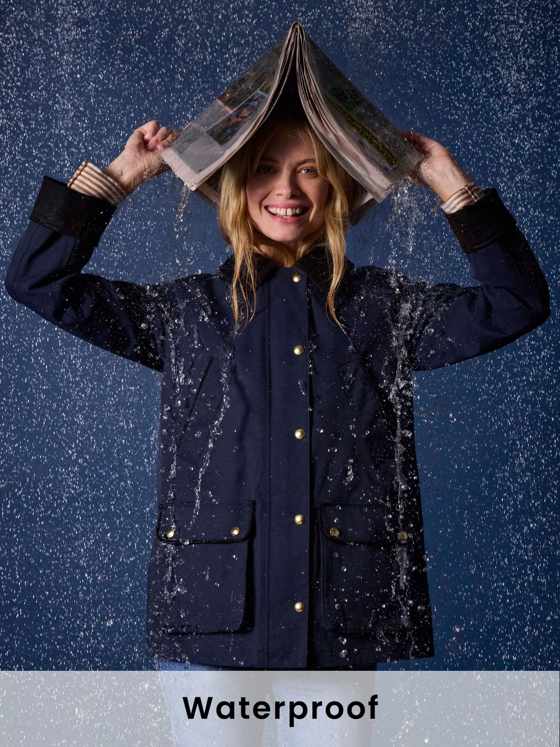 Katherine Navy Waterproof Heritage Coat (B27693) | £159