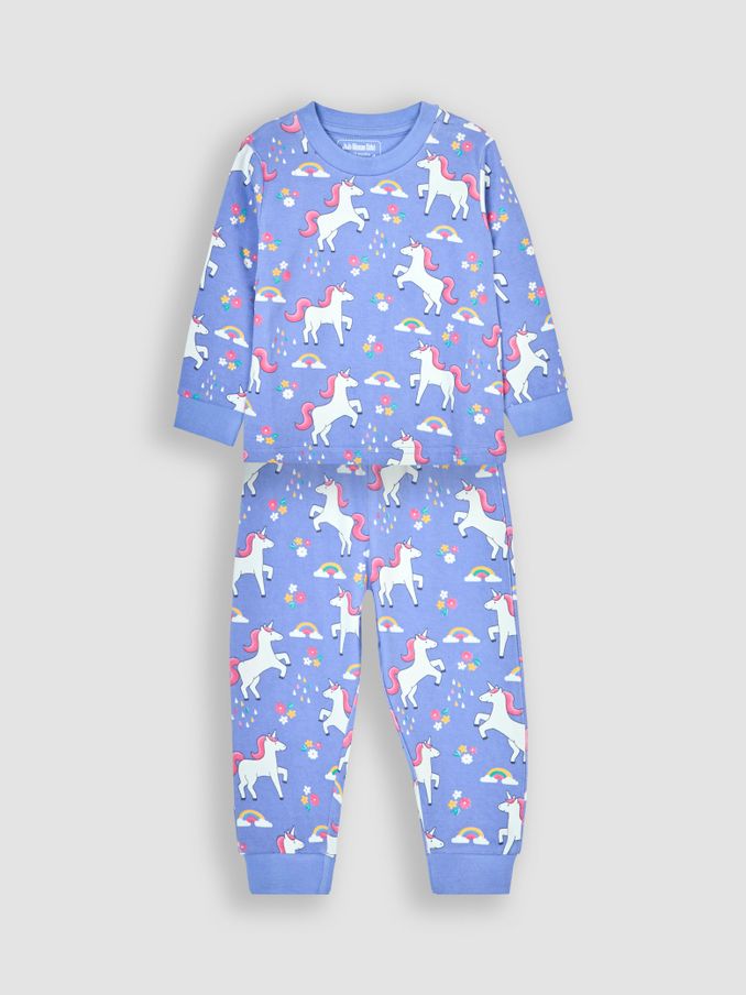 Lilac Unicorn Glow In the Dark Pyjamas (B29935) | £14