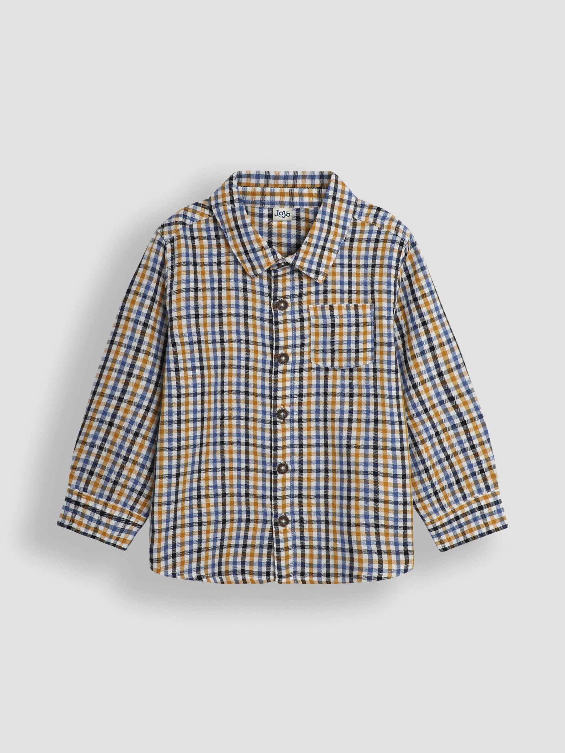 Yellow Tattersall Shirt (B34332) | £9