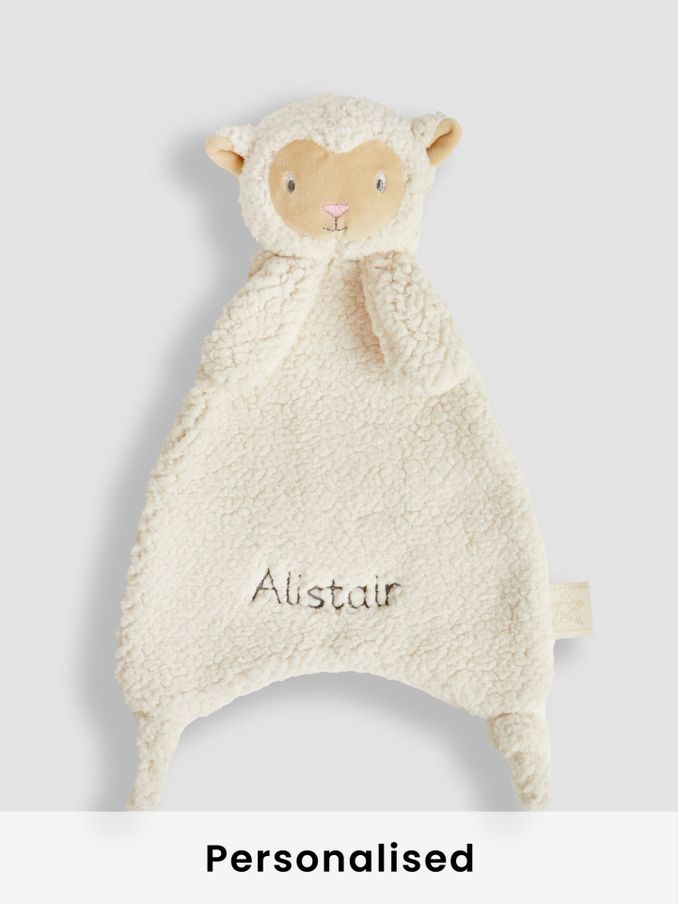 Sheep Personalised Comforter (B36211) | £18