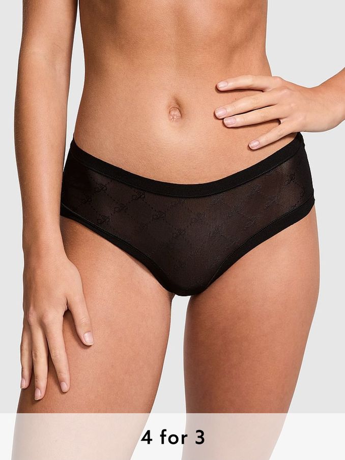 Black Cheeky No Show Knickers (B37454) | £9