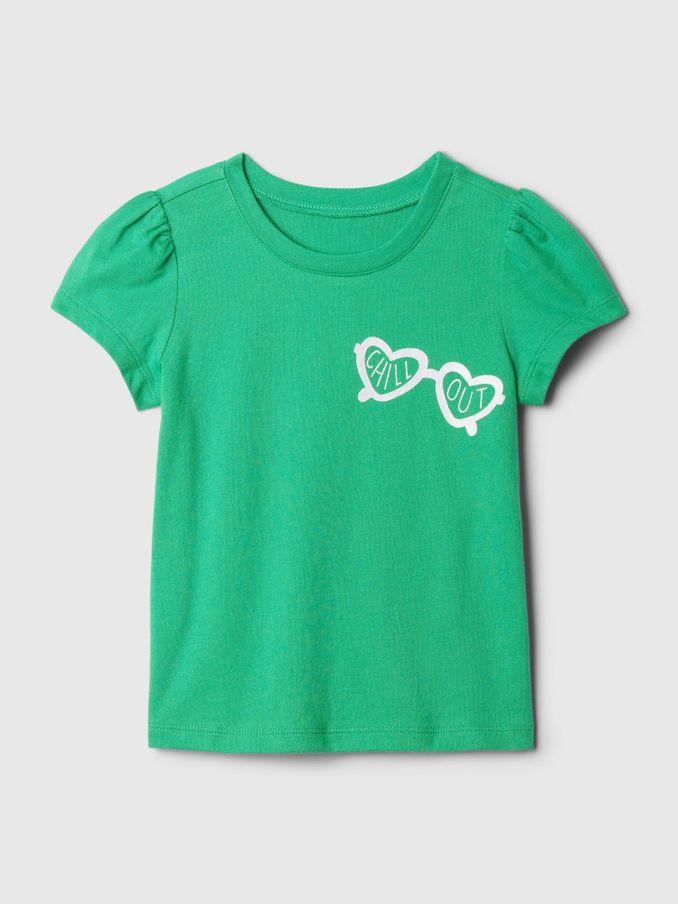 Green Summer Graphic Short Sleeve T-Shirt (Newborn-5yrs) (B37916) | £4
