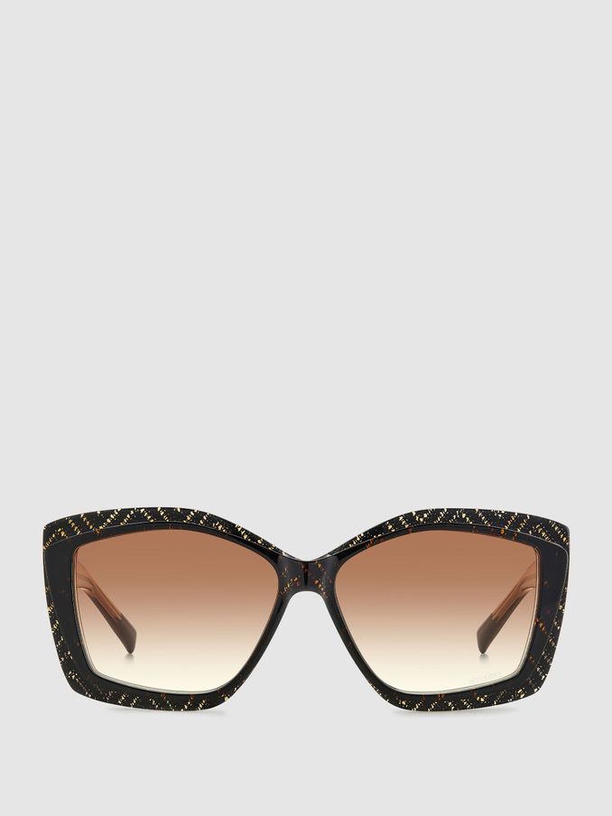 Missoni Eyewear Square Detail Sunglasses in Brown (B38344) | £115