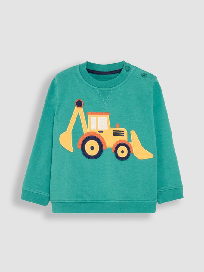 Green Appliqué Sweatshirt (B40220) | £12