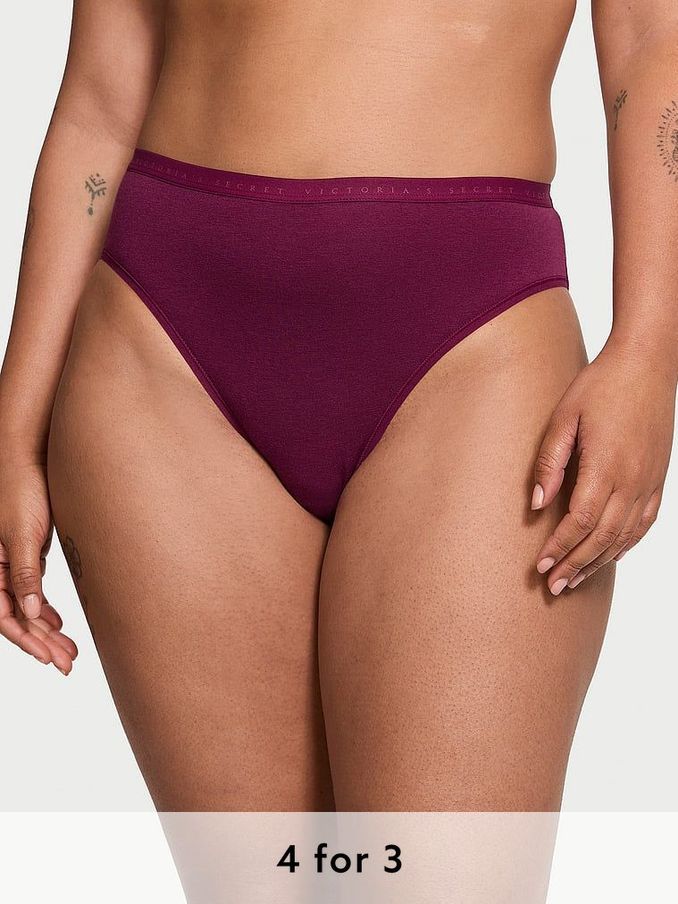 Plum Rouge Red Brief Knickers (B43036) | £9