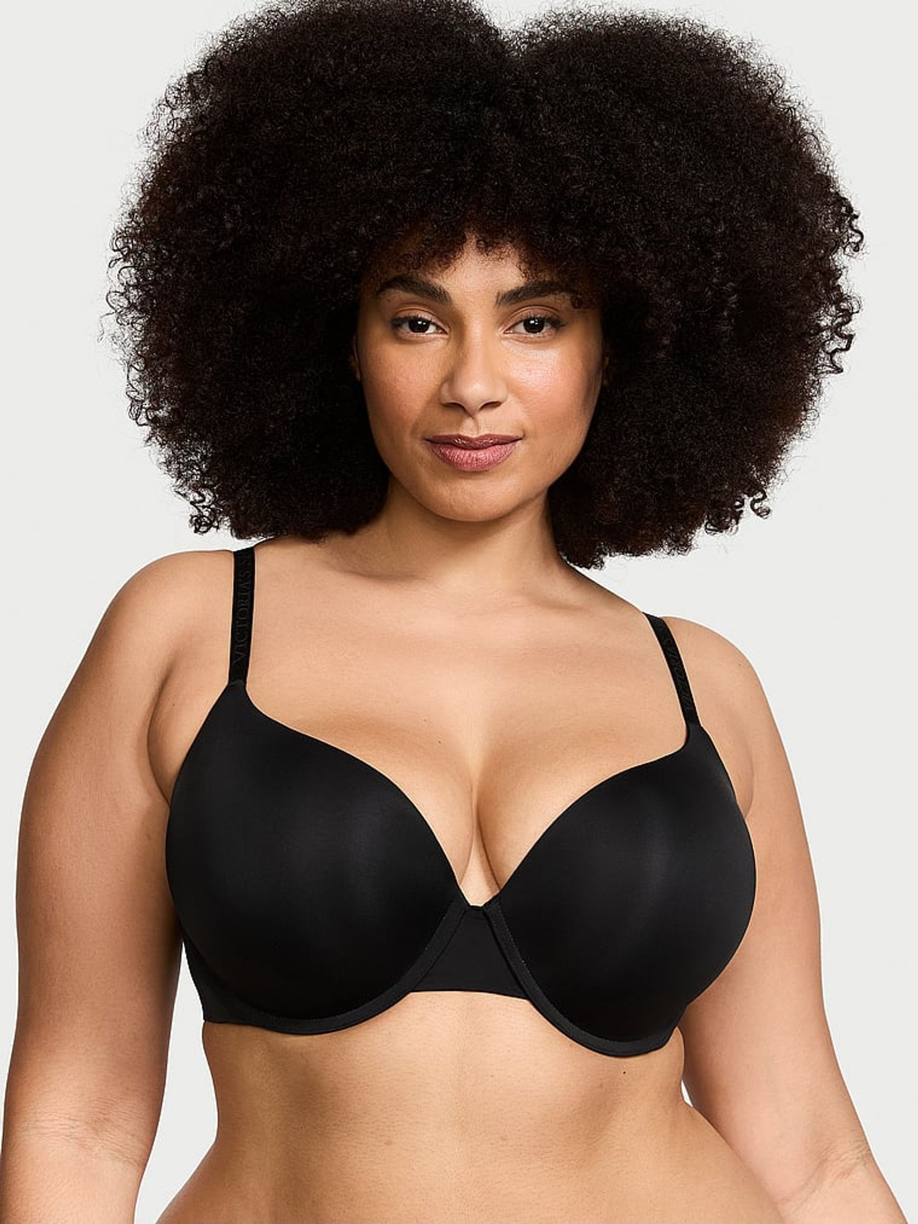 Black Strap Full Cup Push Up Bra (B44473) | £35