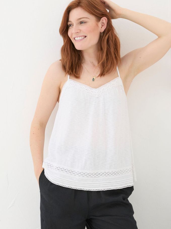 Tina White Cami (B50567) | £20