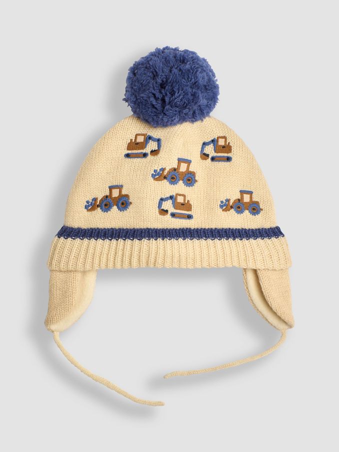Cream Embroidered Hat (B51598) | £9