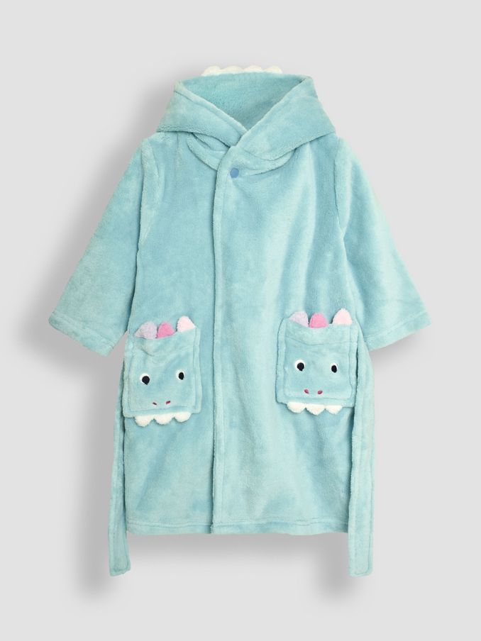 Duck Egg Dinosaur Dressing Gown (B52154) | £9