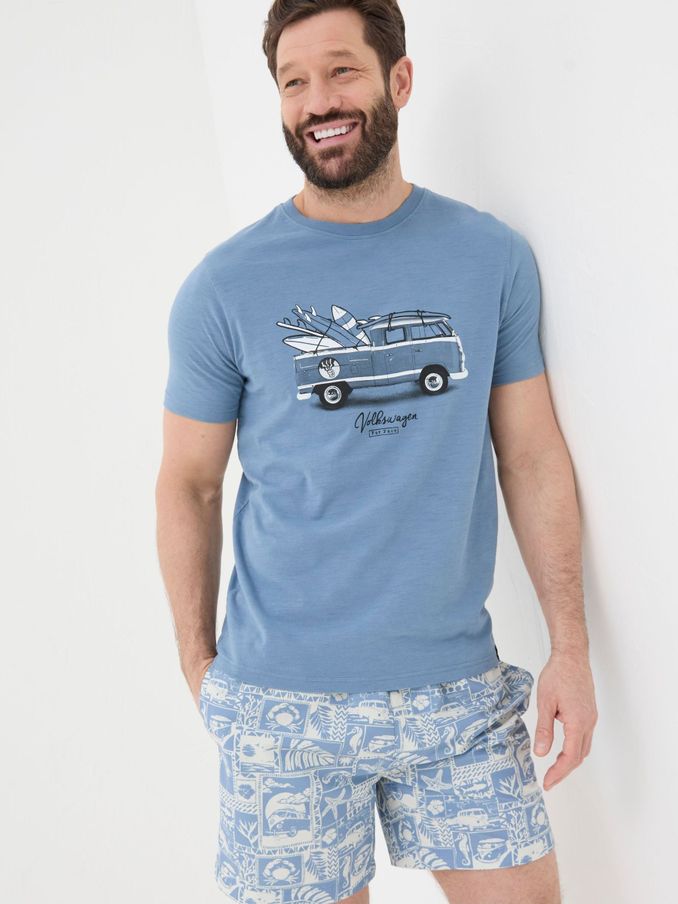 Blue VW Photo T-Shirt (B53379) | £18