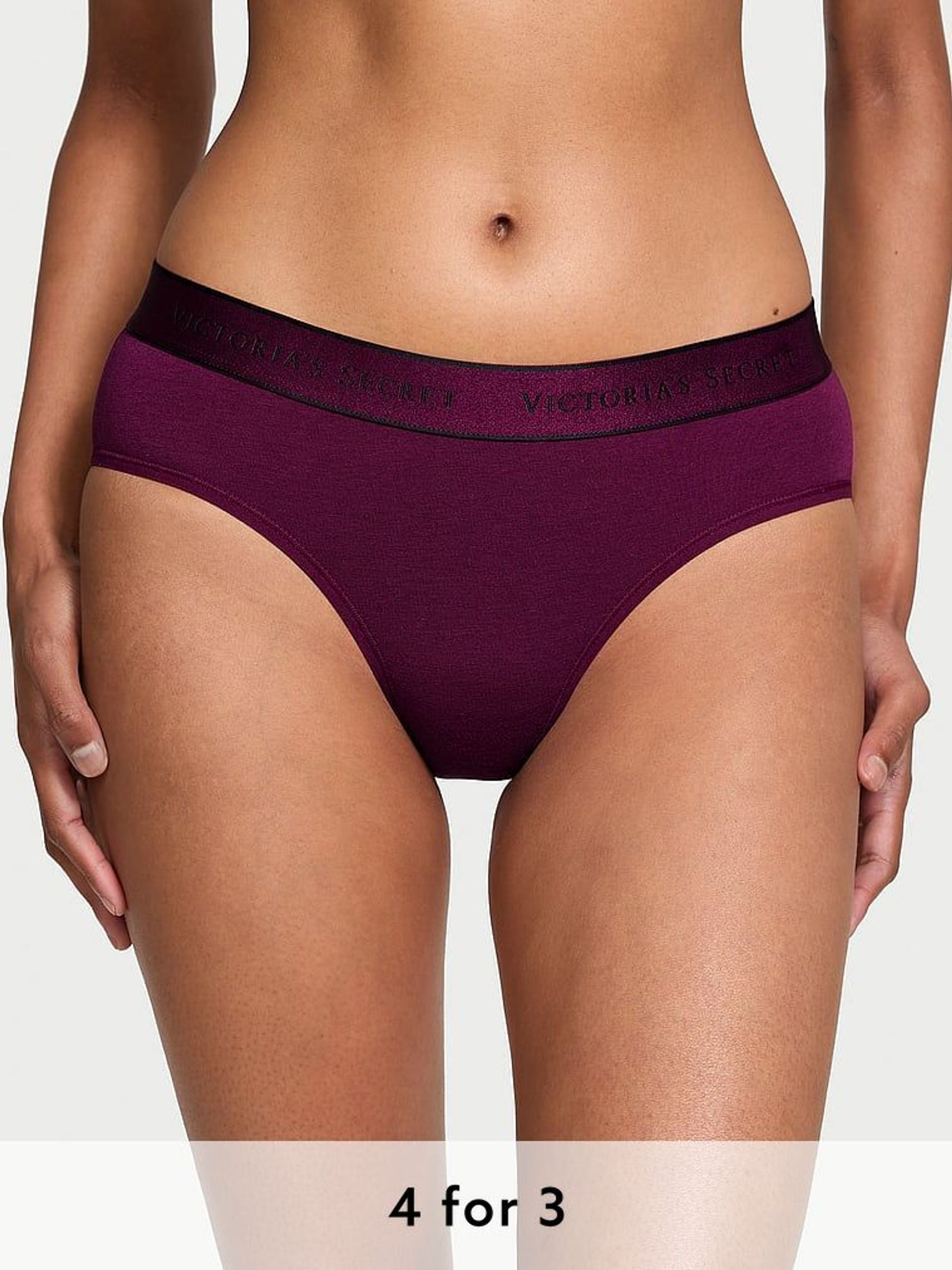 Plum Rouge Red Hipster Knickers (B53751) | £9