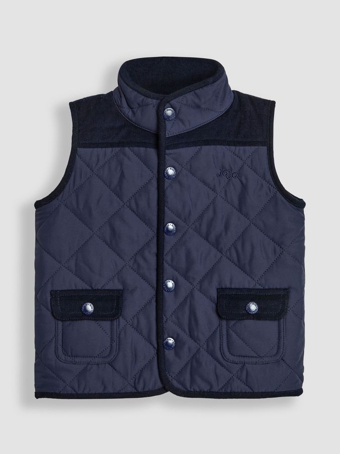 Navy Quilted Gilet (B54308) | £16 - £19