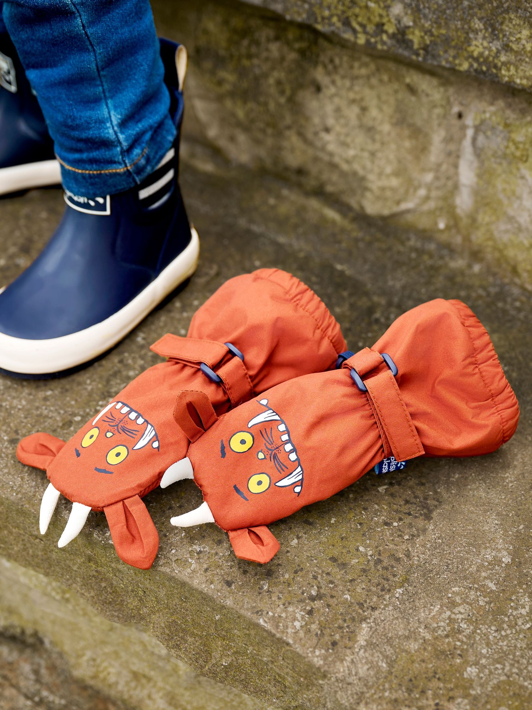 Brown The Gruffalo Waterproof Fleece Lined Mittens (B56294) | £21