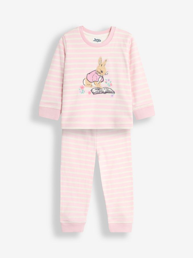 Pink Peter Rabbit Jersey Pyjamas (B57717) | £16