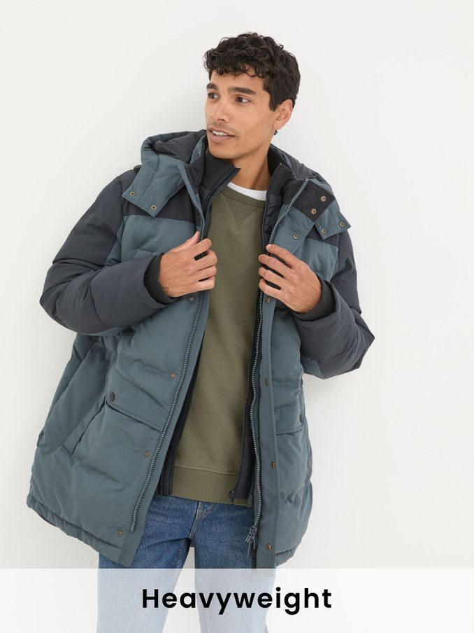 Banff Dark Blue Ultimate Coat (B61191) | £90