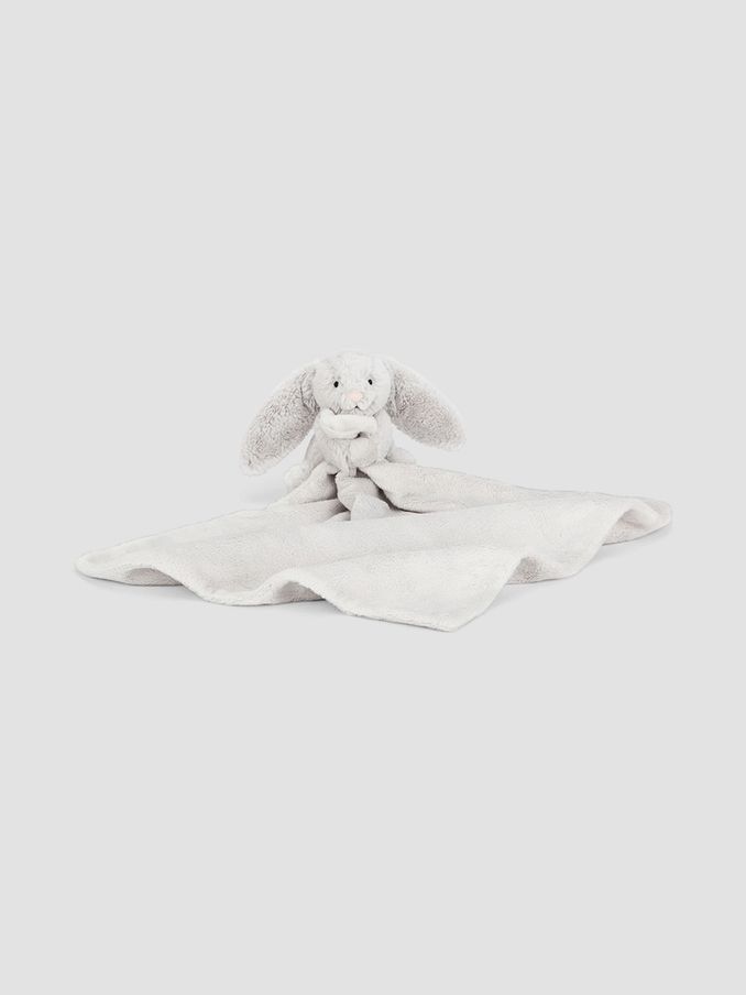 Light Grey Jellycat Bashful Bunny Soother (B61389) | £25
