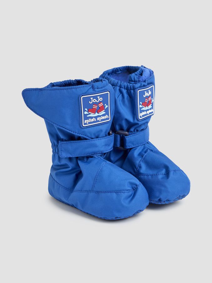 Cobalt Blue Fleece Lined Booties (B61819) | £21 - £22