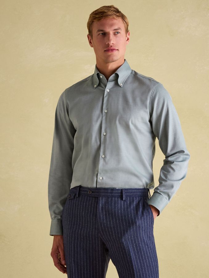 Green Regular Fit Single Cuff (B63451) | £49