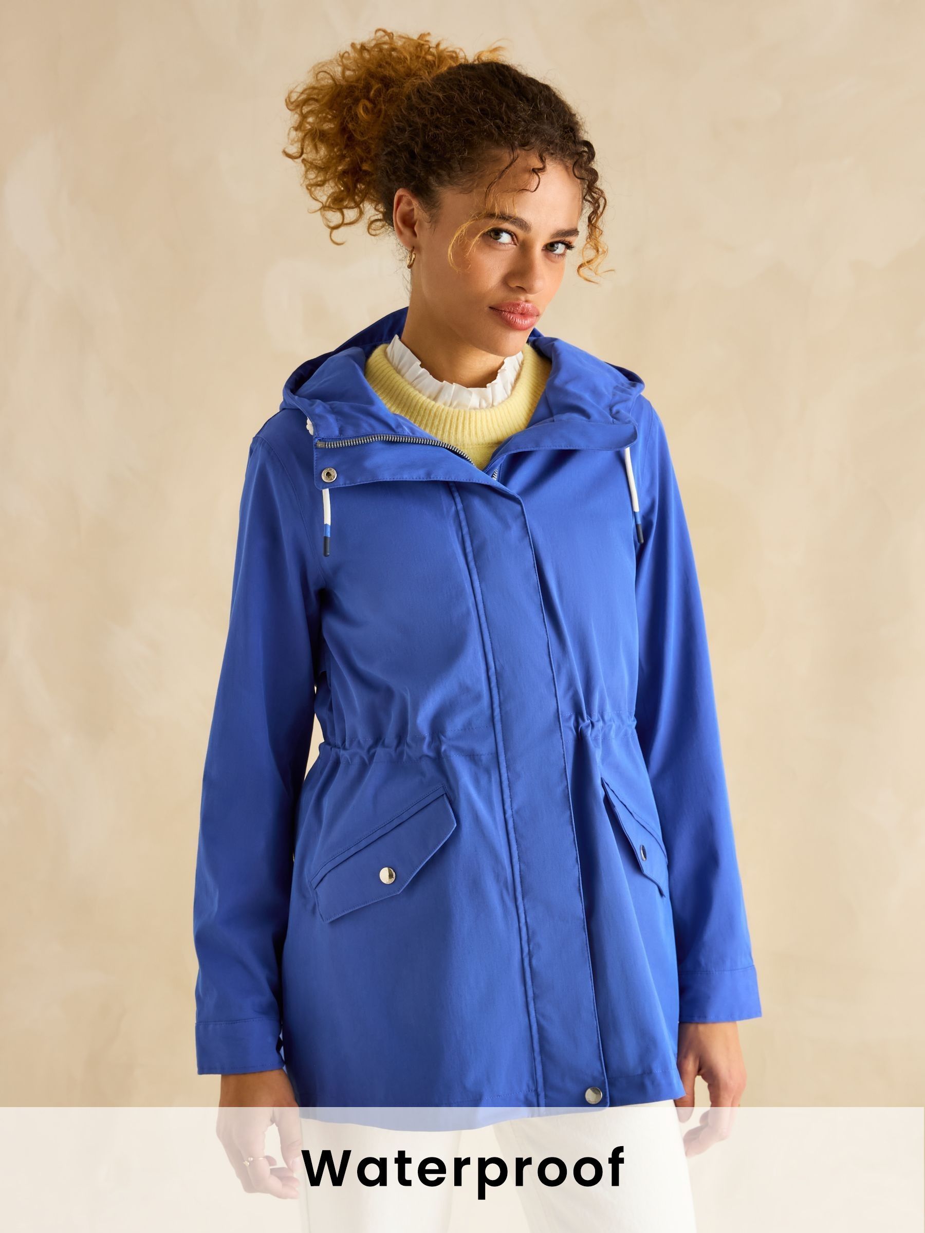 Portwell Blue Waterproof Raincoat With Hood (B70896) | £89
