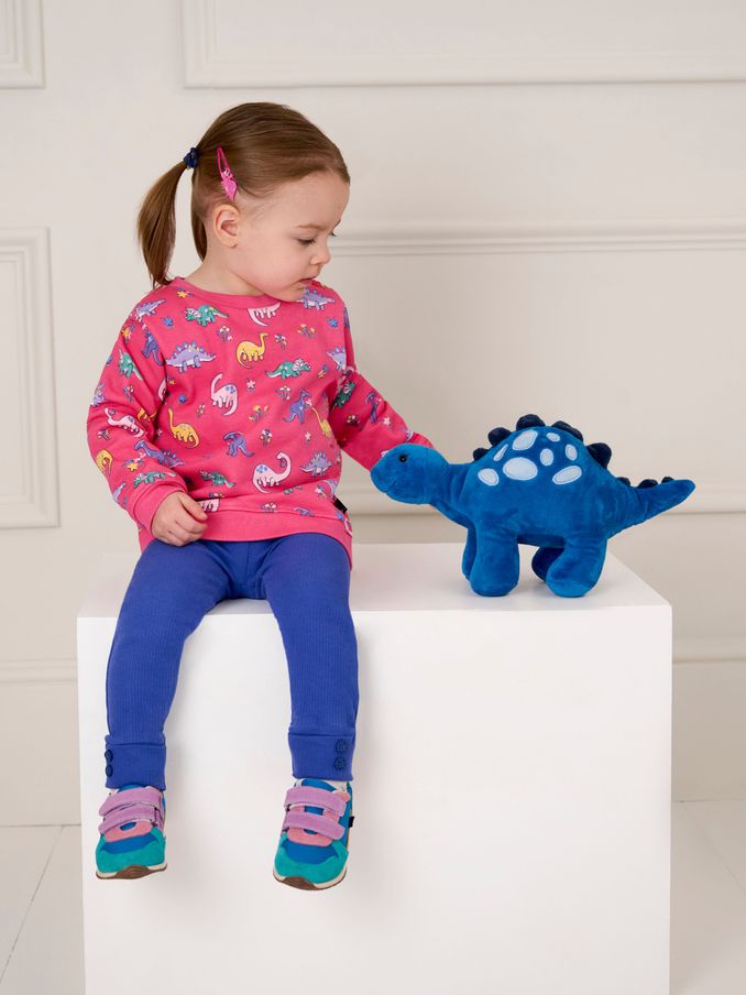 Pink Dino Sweatshirt And Leggings Set (B73468) | £15