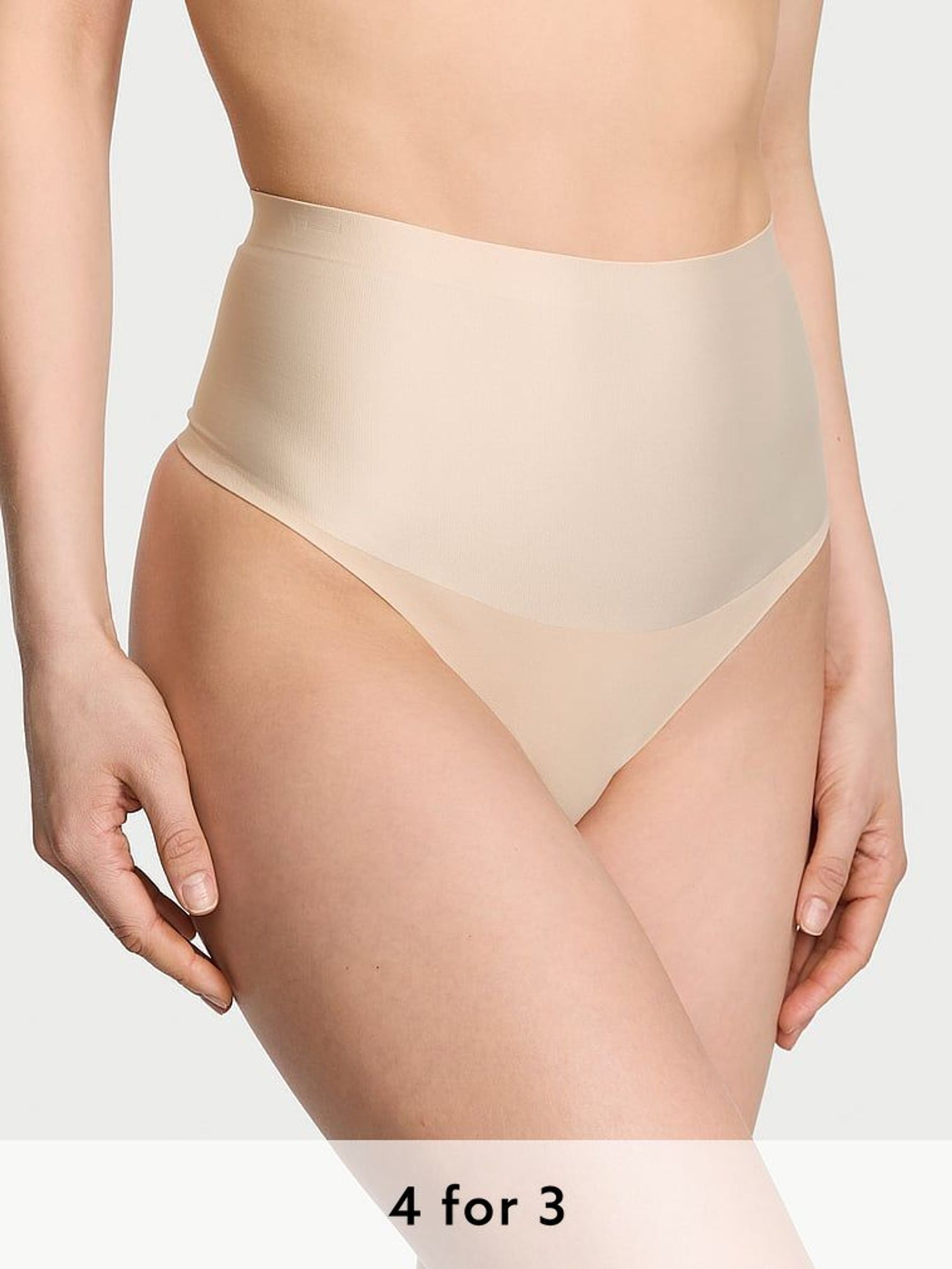 Marzipan Nude Thong Shaping Knickers (B73829) | £20