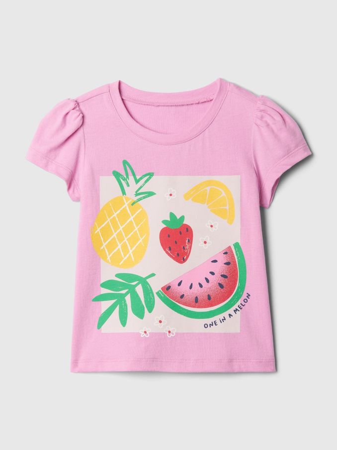 Pink Summer Graphic Short Sleeve T-Shirt (Newborn-5yrs) (B80942) | £4
