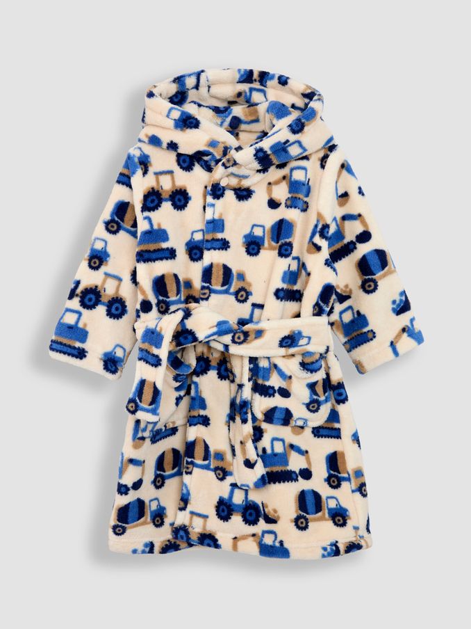 Stone Tractor Printed Dressing Gown (B81599) | £24