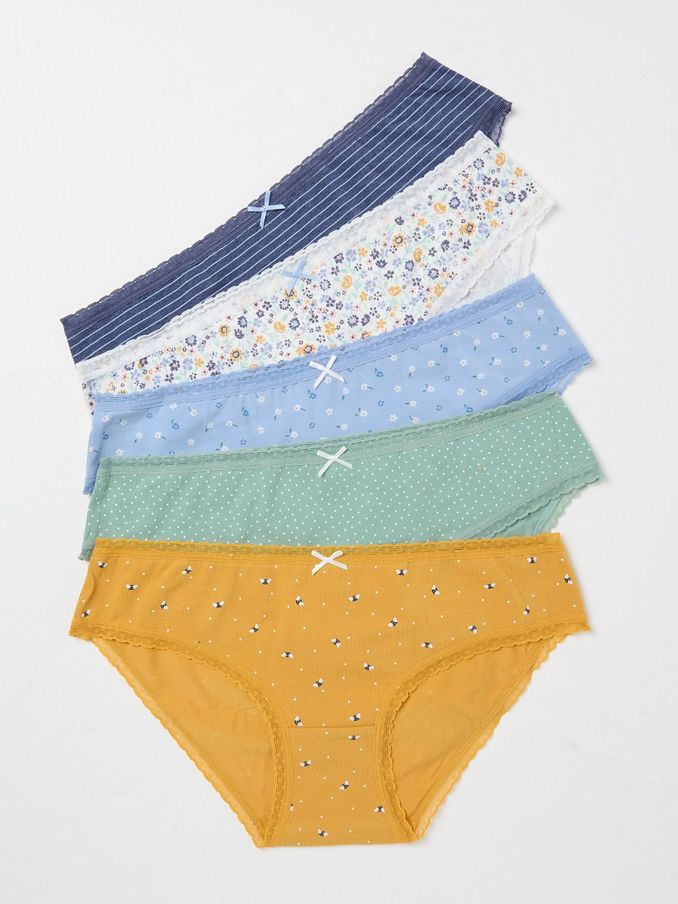 Mini Multi Knickers 5 Pack (B82770) | £18