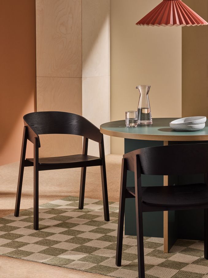 Set of 2 Aster Dining Chairs in Black (B83246) | £379