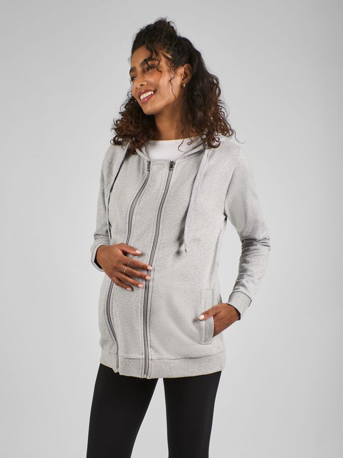 Marl Grey 3-In-1 Hoodie (B83428) | £45