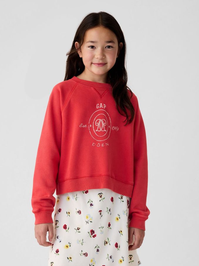 Red DÔEN Logo Jumper (Kids) (B83771) | £24