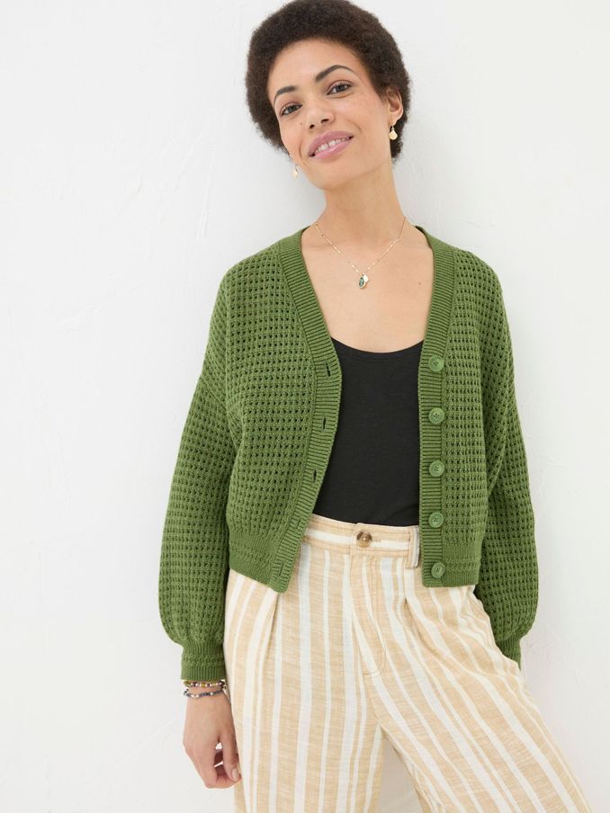 Annie Green Button Through Cardigan (B87142) | £30