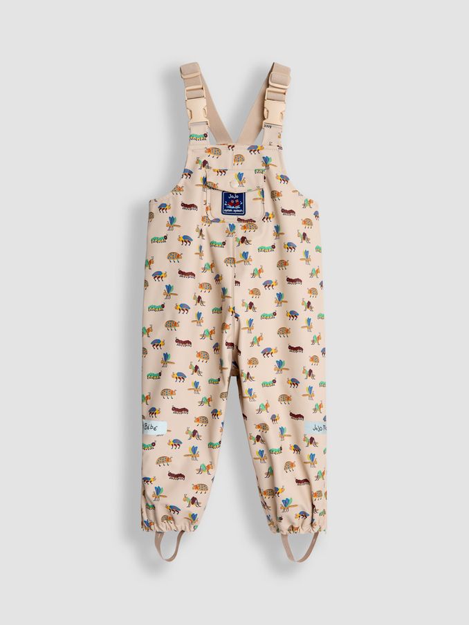 Stone Bug Print Waterproof Dungarees (B88299) | £39.50 - £41.50