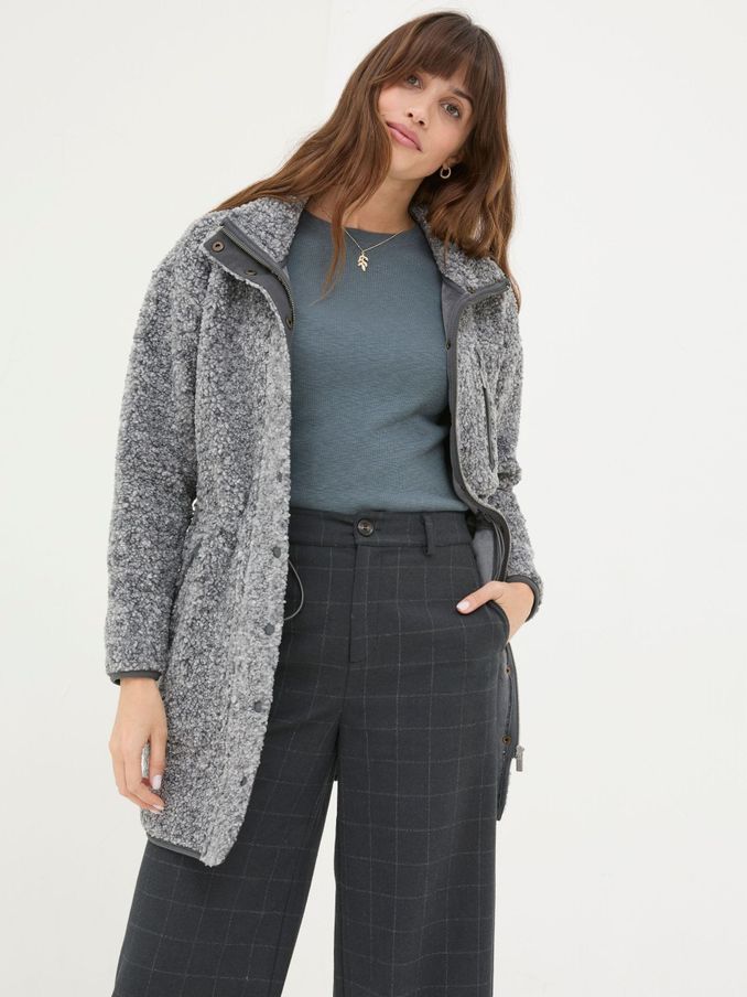 Hadley Grey Fleece Jacket (B94391) | £48
