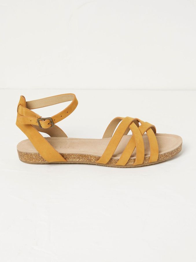 Beth Yellow Sandals (B95290) | £19