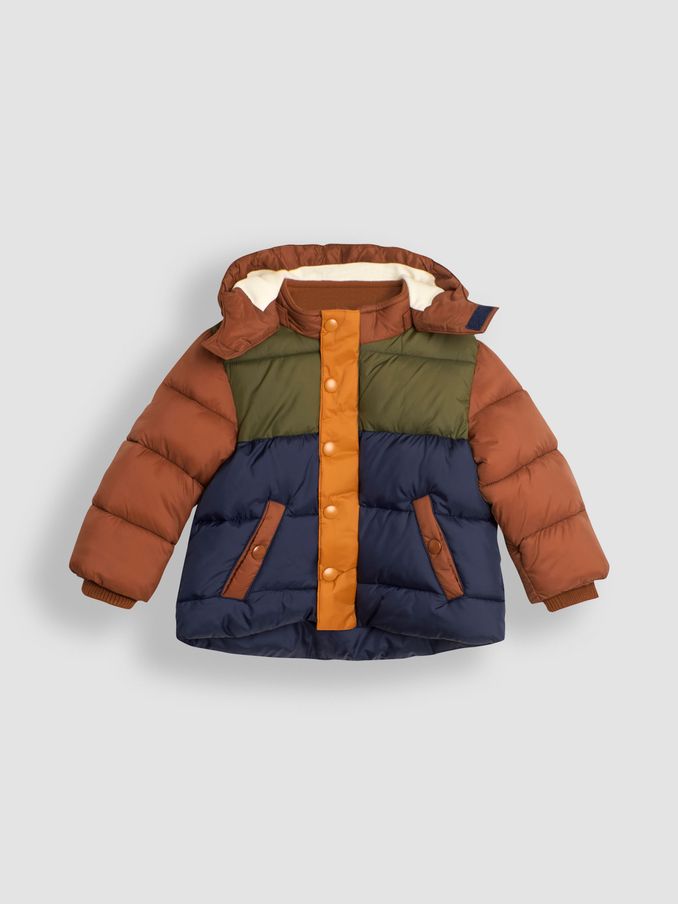 Brown Puffer Jacket (B95807) | £49.50 - £53.50