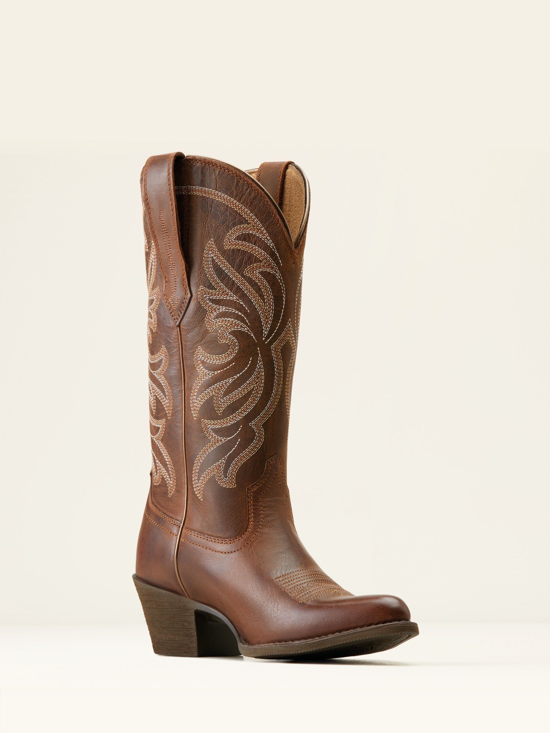 Ariat Brown Ariat Heritage J Toe Stretchfit Western Boots (B96723) | £180