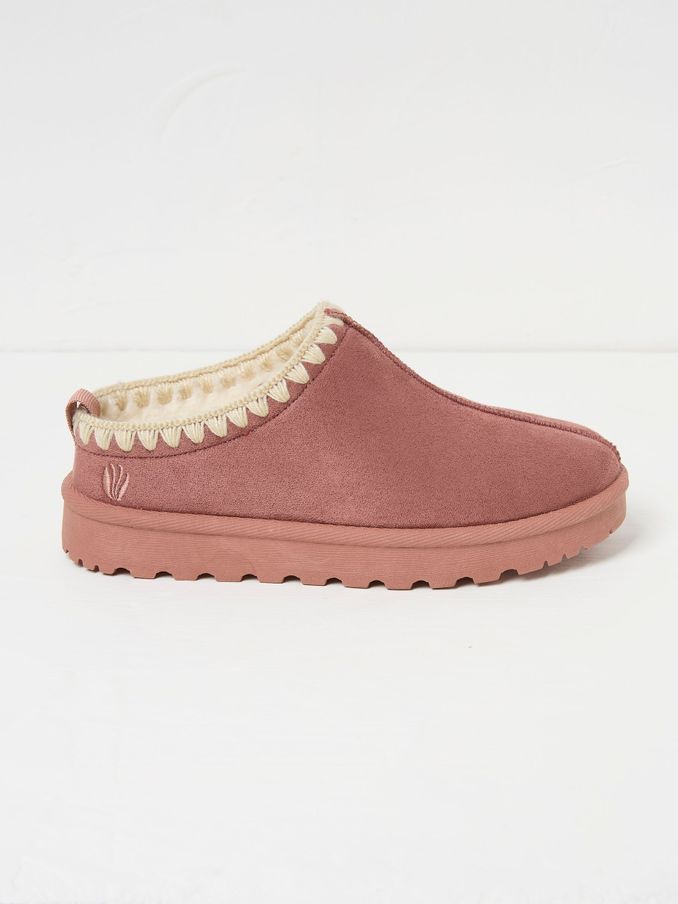 Lyra Pink Mule Slippers (B98329) | £19
