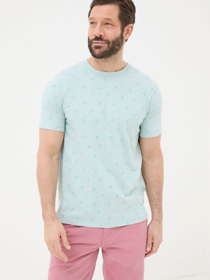 Judes Blue Ice Cream Print T-Shirt (B98582) | £18