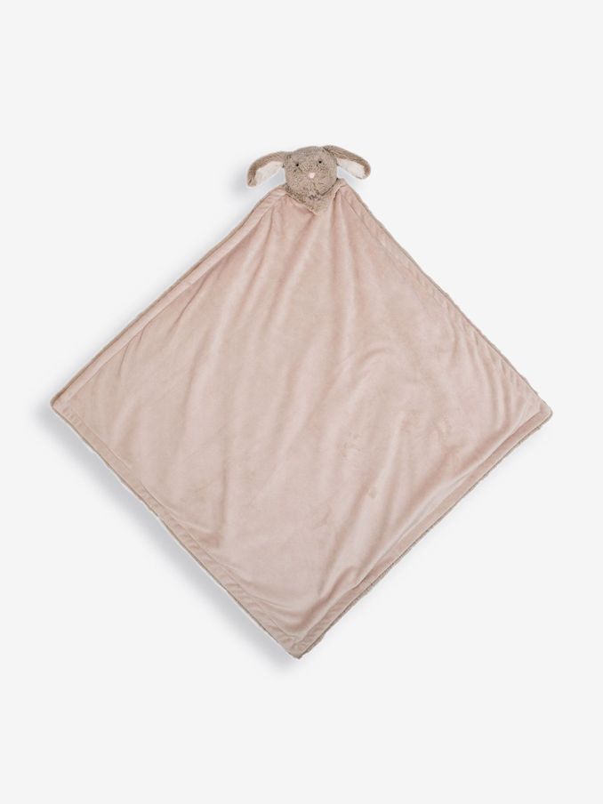 Neutral Bunny Snuggle Blanket (C03086) | £10