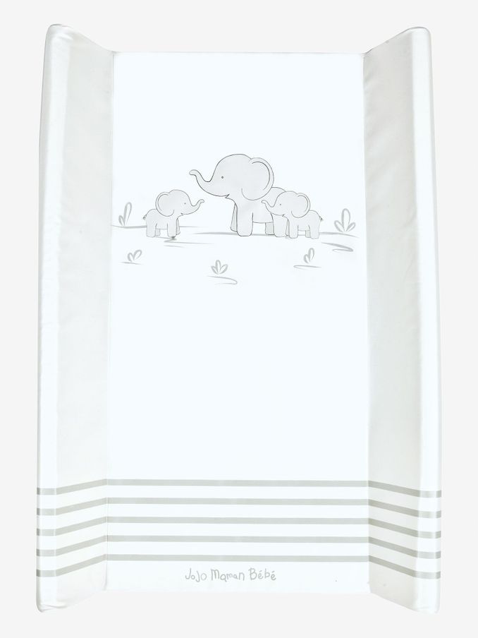 Grey Elephant Side Support Baby Changing Mat (C03800) | £21