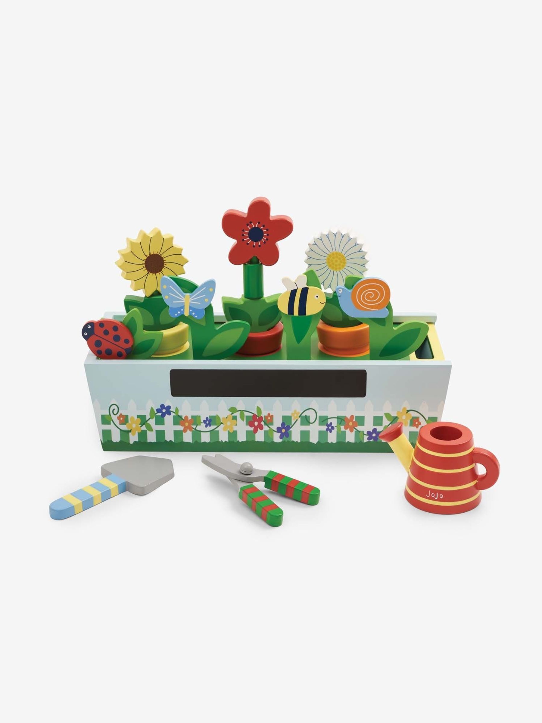 Wooden Stacking Flower Garden Set (C14652) | £32