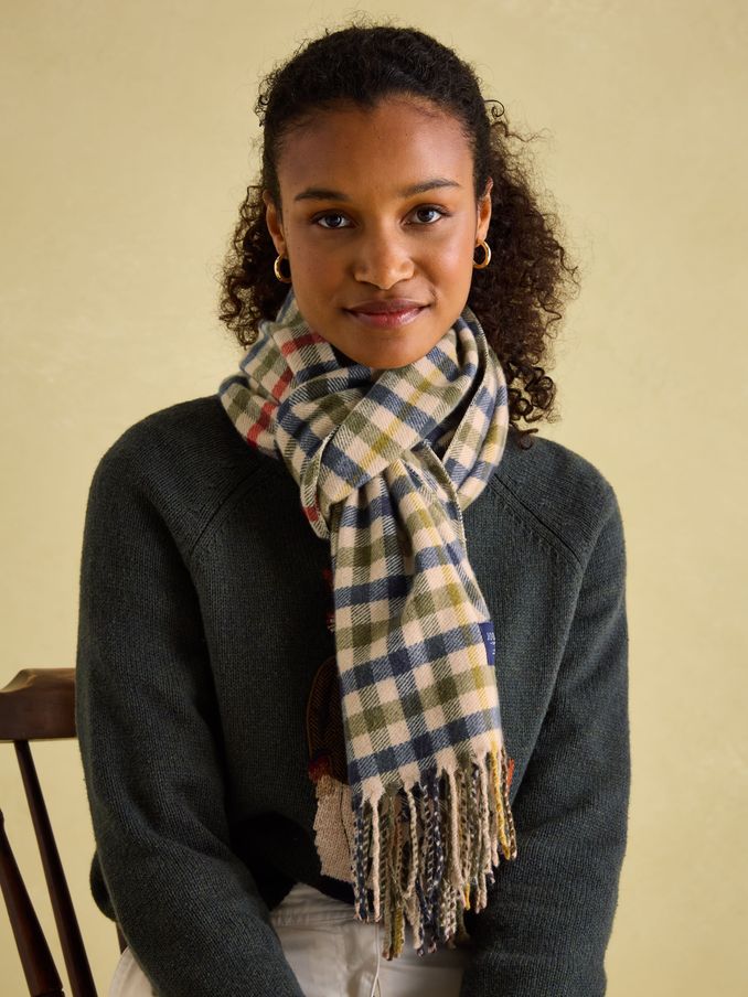 Langtree Checked Scarf (C20665) | £16.95