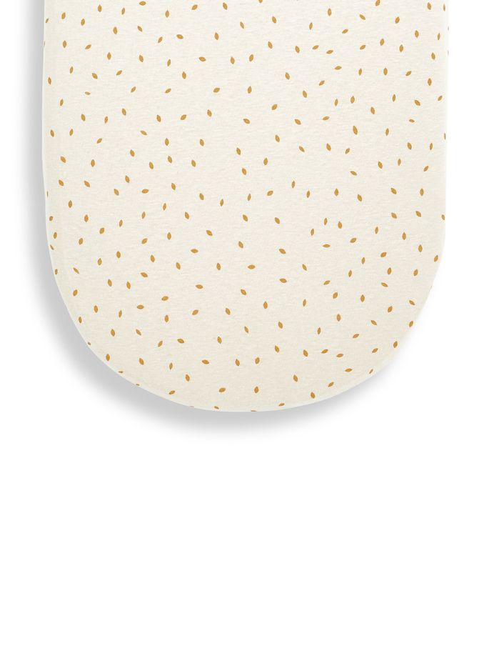 The Little Green Sheep Cream Rice Print Fitted Sheet (C37339) | £15