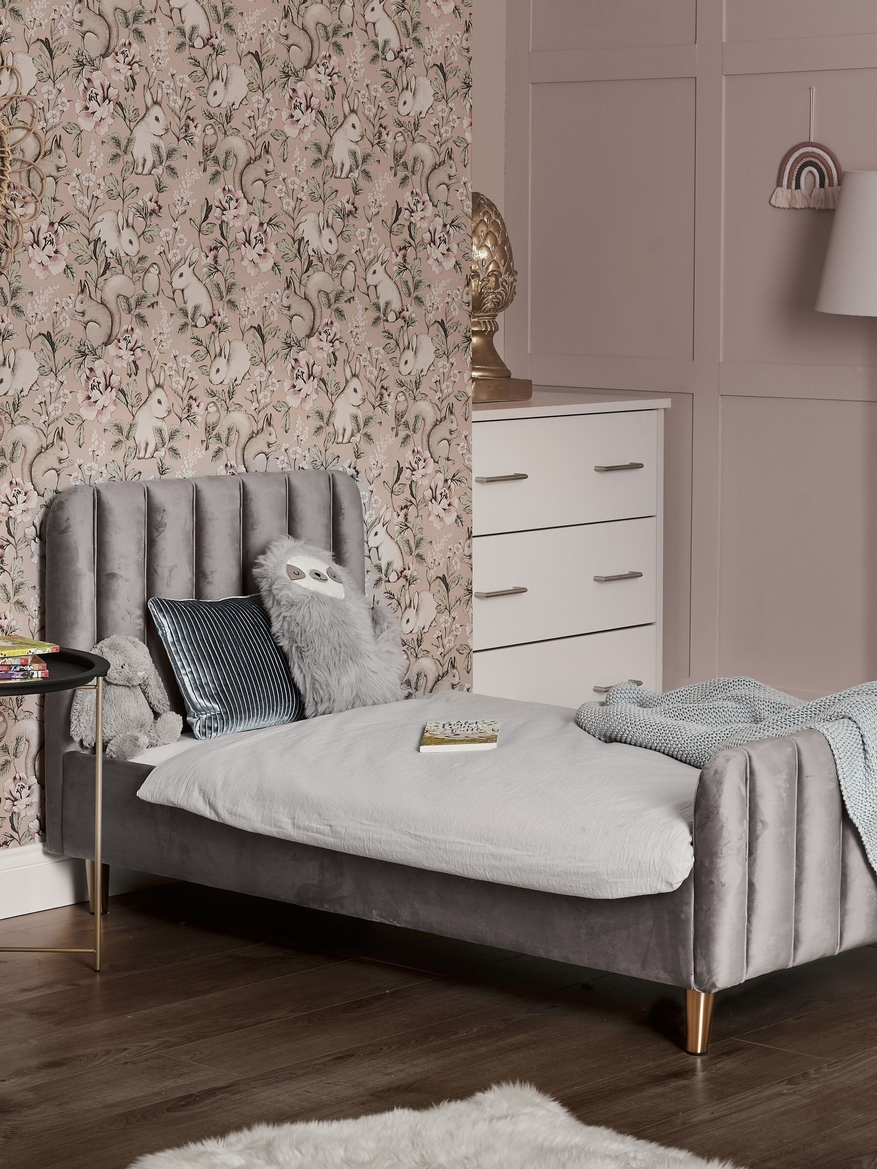 Obaby Grey Gatsby Toddler Bed (C37463) | £290